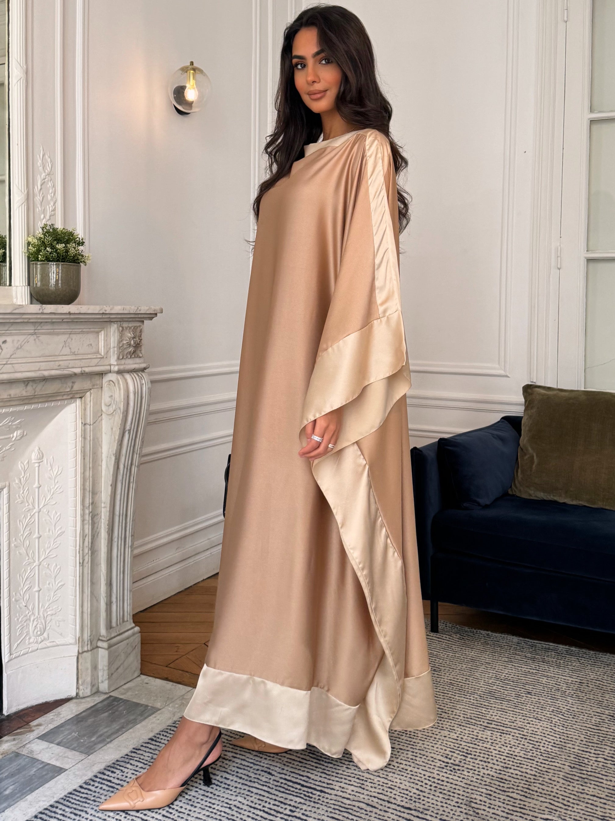 Robe Longue en Soie Biologique pour Femme | Olistic the Label Robe Longue en Soie Biologique pour Femme | Olistic the Label